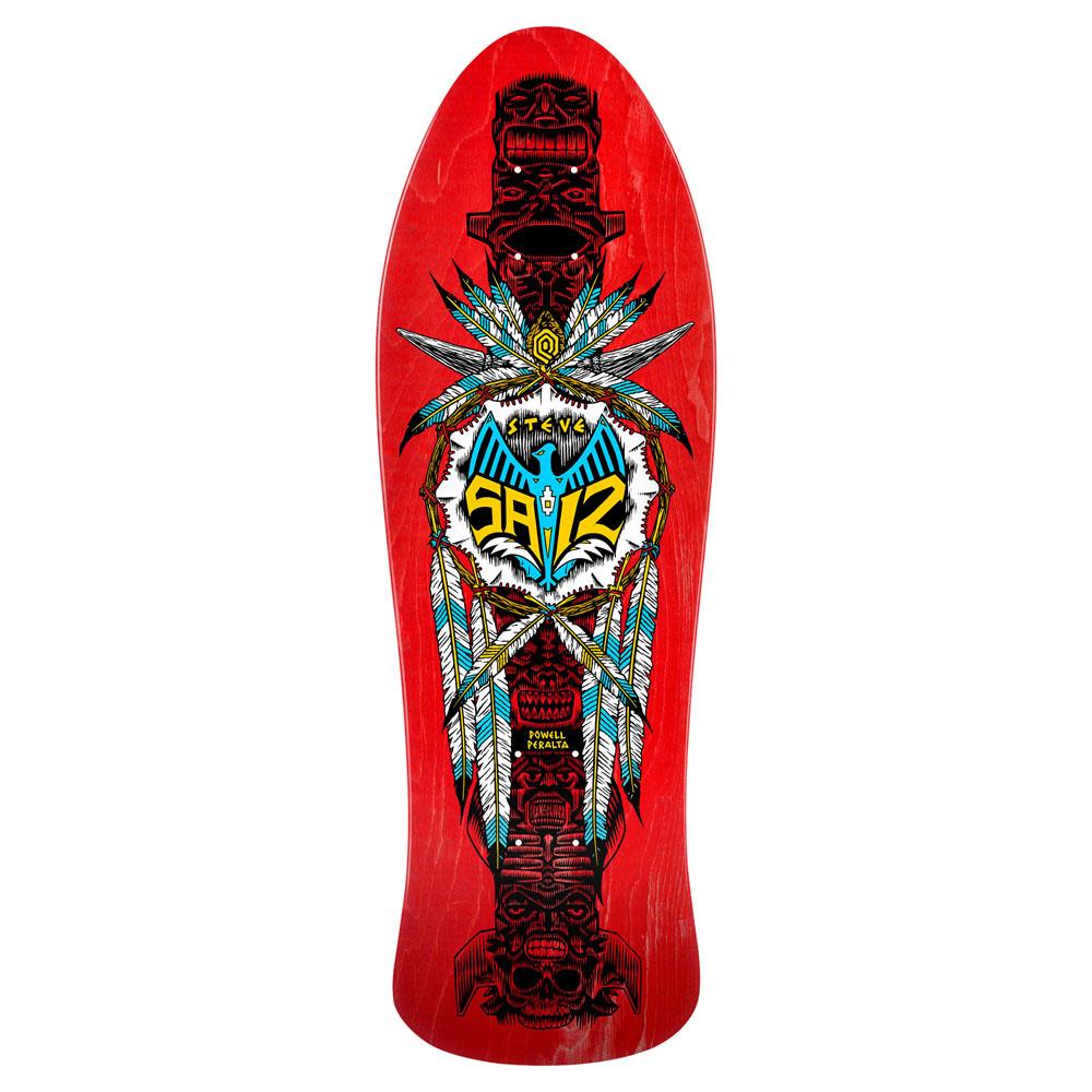 Powell-Peralta™ Steve Saiz • Totem '07' Red Stain Skateboard Deck 10"