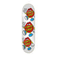 Santa Cruz Team Skateboard Deck Dot Guy ATV White 8"