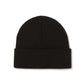 HUF All Caps Cuff Beanie Black