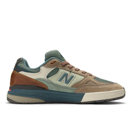 New Balance Numeric Andrew Reynolds 933 Mushroom New Spruce Skate Shoes