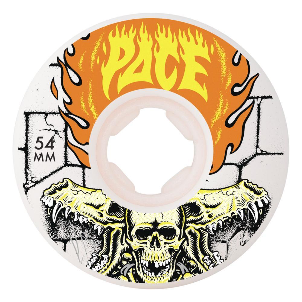 OJ Skateboard Wheels Rob Pace Dungeon Elite Chubbie White 54mm 101A