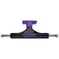 Slappy Trucks X BAM ST1 Hollow Skateboard Trucks Black Purple 8"