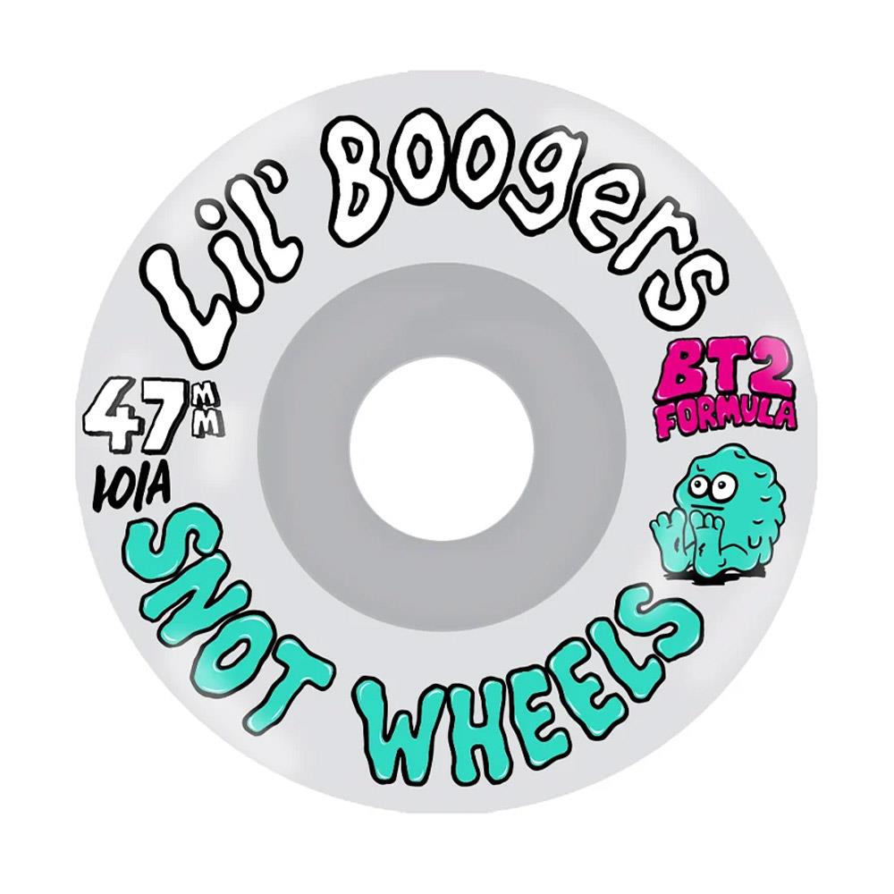 Snot Wheels Lil Boogers Conical Clear Skateboard Wheels 47mm 101a