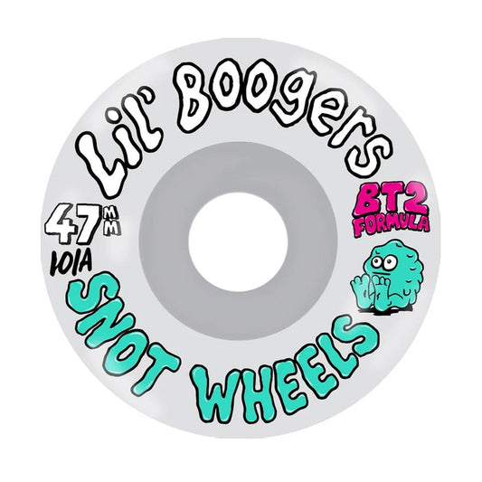 Snot Wheels Lil Boogers Conical Clear Skateboard Wheels 47mm 101a