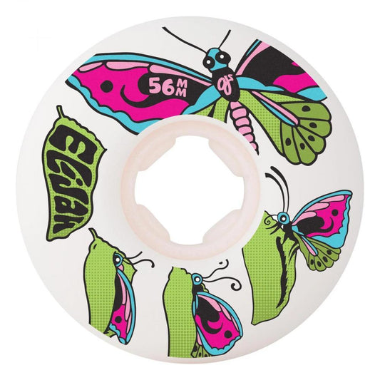 OJ Skateboard Wheels Akerley Chrysalis Chubbies 99a White 56mm