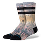 Stance Socks Full Moon Crew Black Large UK7 to UK11