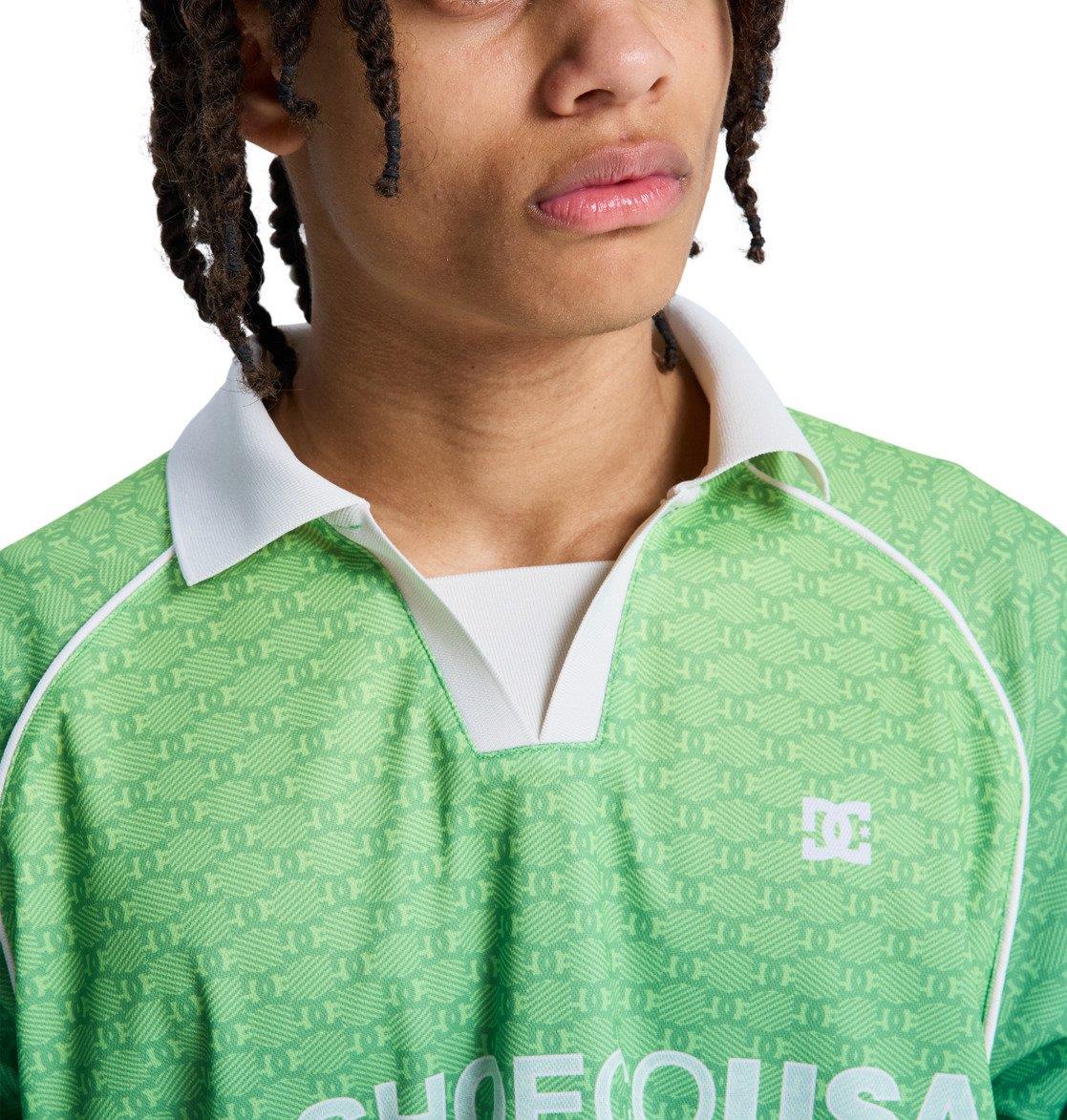 DC Shoe Co Soccer Football Jersey Lime Green