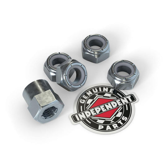 Independent Trucks Accessories Axle Rethreader And 4 Axle Nuts Silver