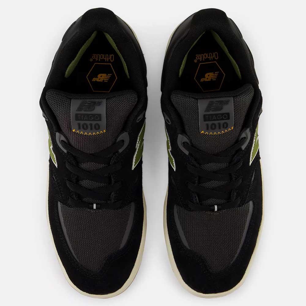 New Balance Numeric Tiago 1010 Skate Shoes Black Dark Olive