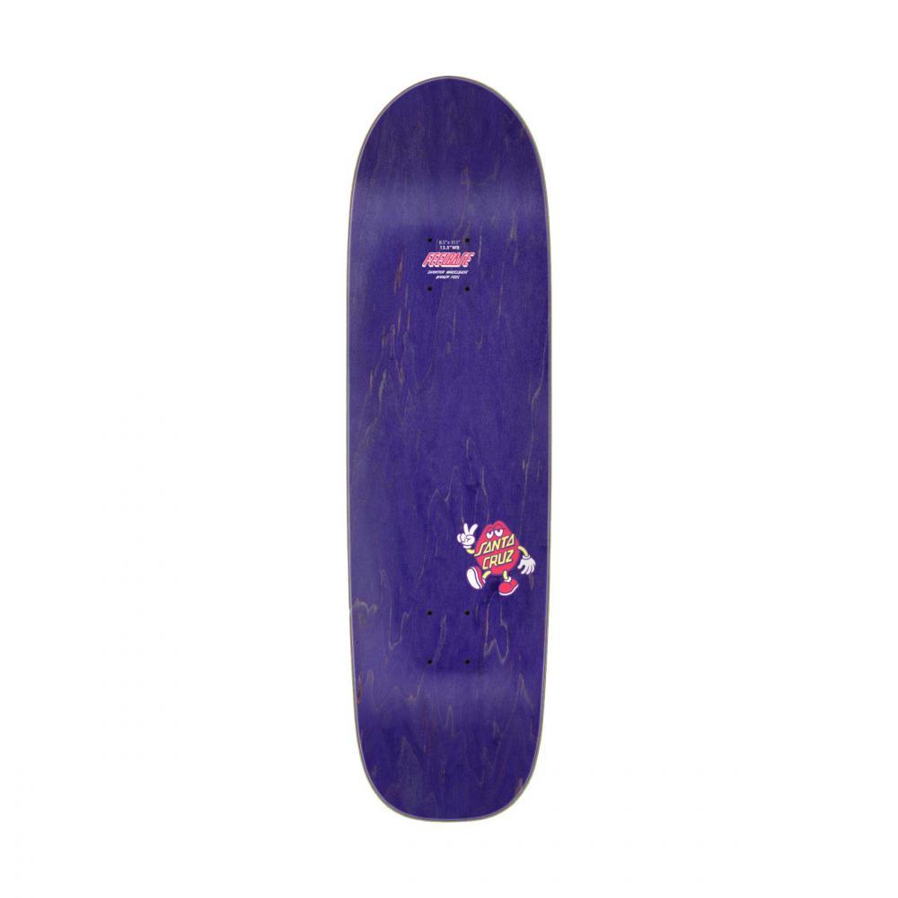 Santa Cruz Team Deck Dot Dudes FeelBase Orange Blue 8.5"