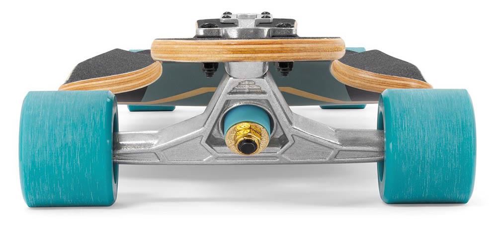 Mindless Tundra DT Complete Longboard Skateboard Teal 40 x 9.5''