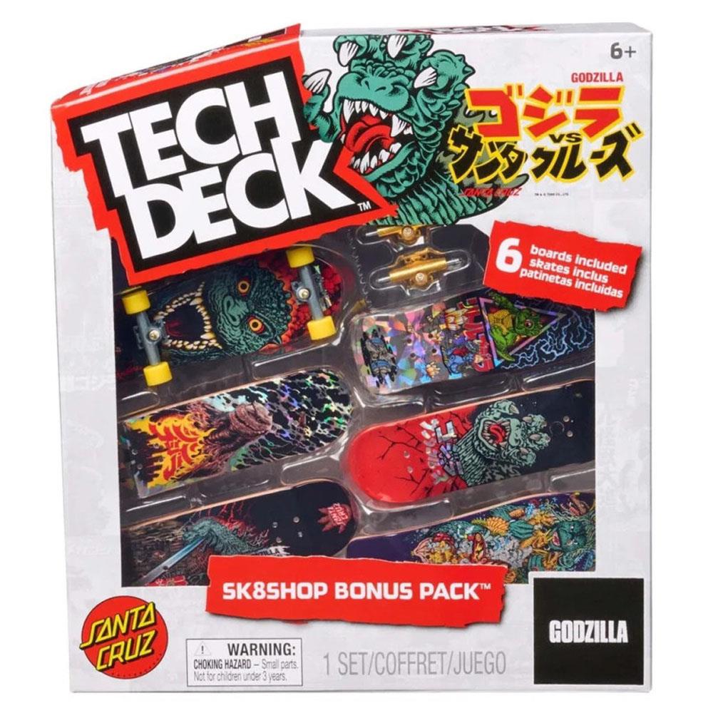 Tech Deck Santa Cruz Godzilla Sk8shop Bonus Pack
