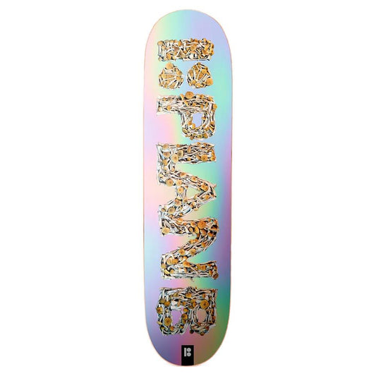 Plan B Shrooms Holographic Skateboard Deck 8.375"