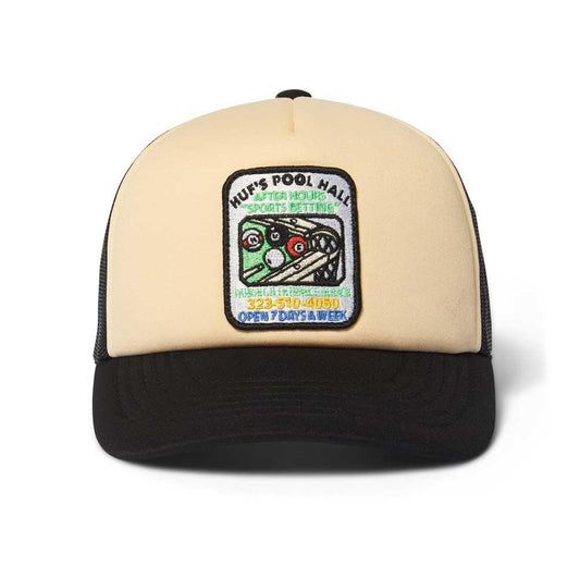 Huf Billards Trucker Cap Natural