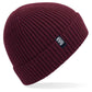 Black Sheep Engineered Knit Ribbed Beanie Burgundy