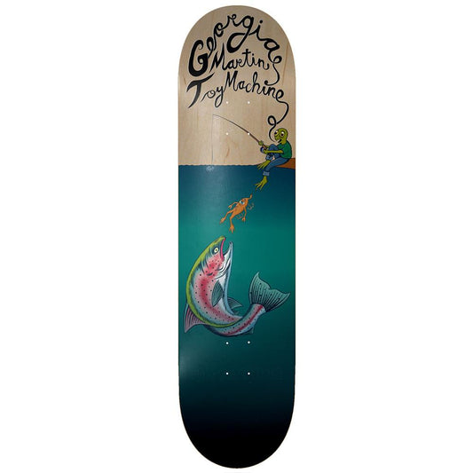 Toy Machine Georgia Martin Fishing Skateboard Deck 8.25"