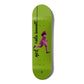 Girl Skateboards Schoolyard Niels Bennett Skateboard Deck Green 8.25"
