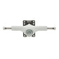 Slappy ST1 Classic Skateboard Trucks 8 Hole Baseplate White Black 8.25"