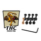 The Hardware Company THC LTD Cab 1" Allen Bolts And Nuts Bronze