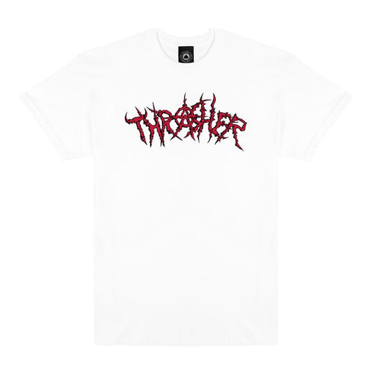 Thrasher Magazine Thorns T-Shirt White