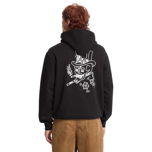 Volcom Harry Pullover Hooded Sweatshirt Black