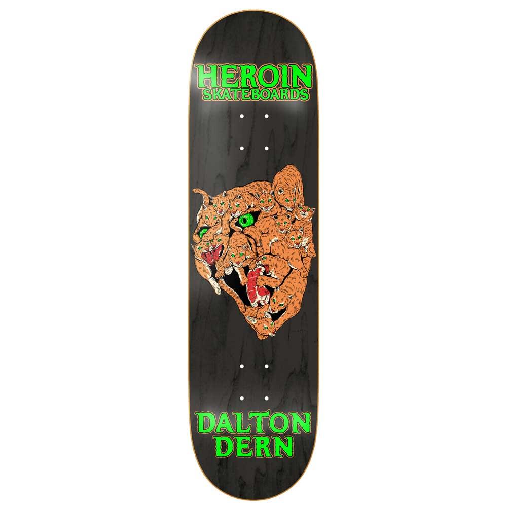 Heroin Skateboards Dern Jaguar Skateboard Deck Multi 8.5”