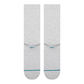 Stance Hit Me Crew Socks Heather Grey Large Uk7-11