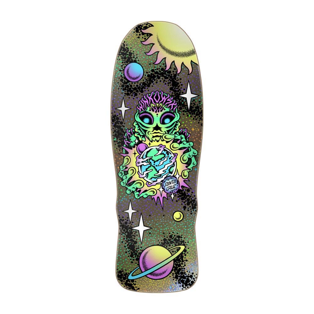 Santa Cruz Pro Skateboard Deck Winkowski Cosmic Pro Shaped Assorted 10.35"