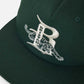 Brixton Predator Snapback Cap One Size Primal Green