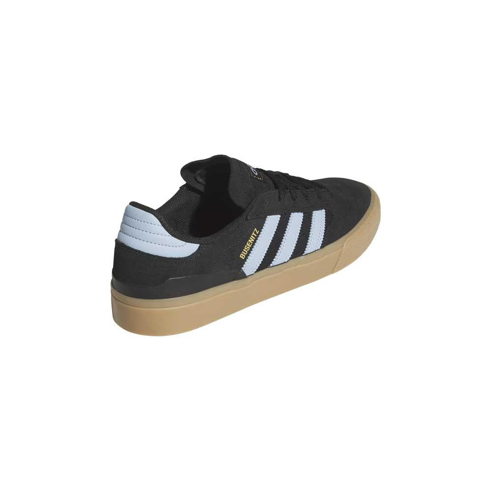 Adidas Skateboarding Busenitz Vulc II Skate Shoes Core Black Clear Sky Gum