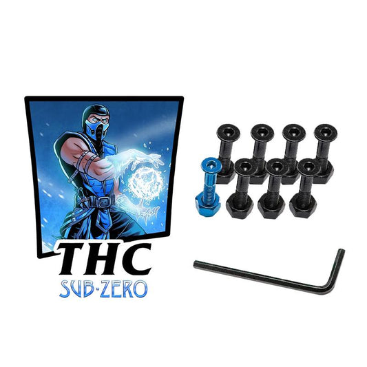 The Hardware Company THC LTD  Sub-Zero 1"Allen Nuts And Bolts Blue