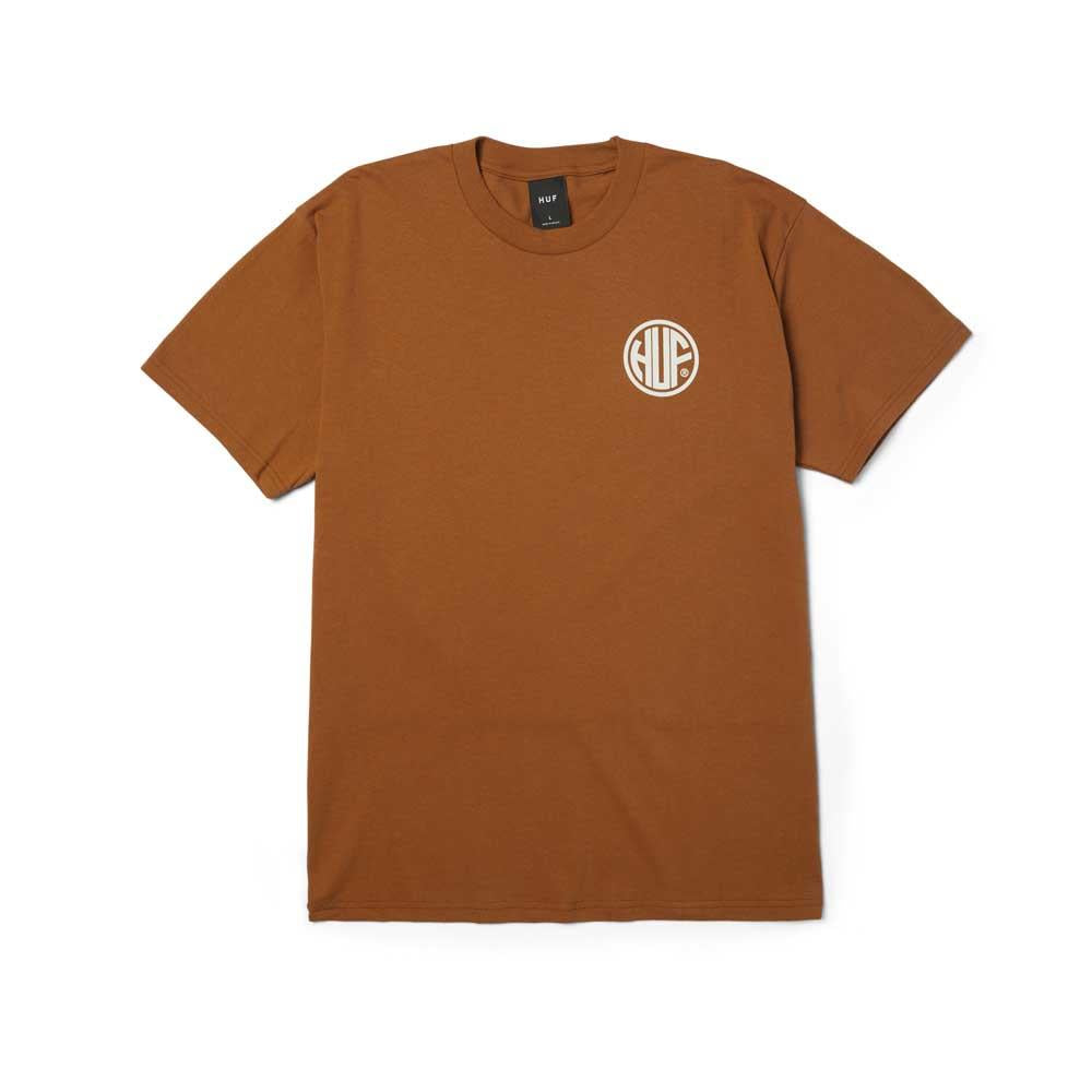Huf Regional Short Sleeve T-Shirt Sugar White
