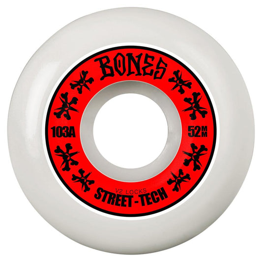 Bones Skateboard Wheels STF 52mm 103A V2 Lock SP26