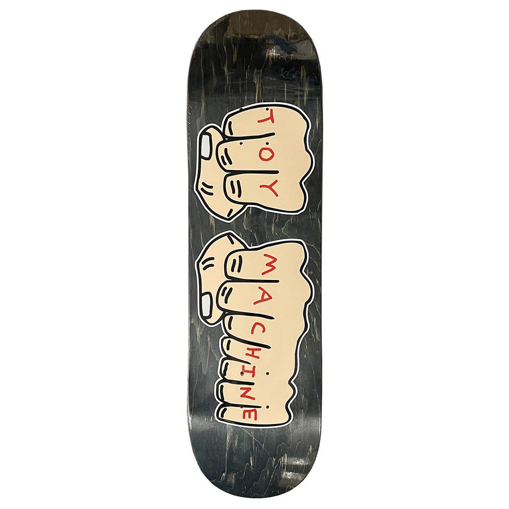 Toy Machine Spring '26'Fists Randon Stains Skateboard Deck 8.5"