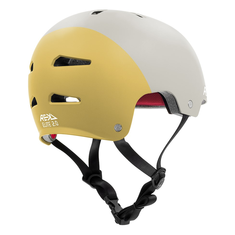 REKD Elite 2.0 Helmet Grey Yellow