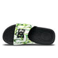 DC Shoe Co Bolsa Slides Sandals Liquid Fuego White