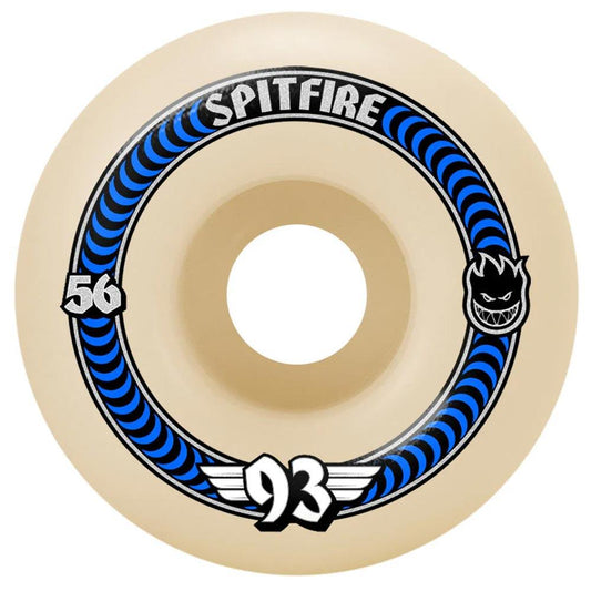 Spitfire Formula Four Skateboard Wheels 93a Classics 56mm Natural