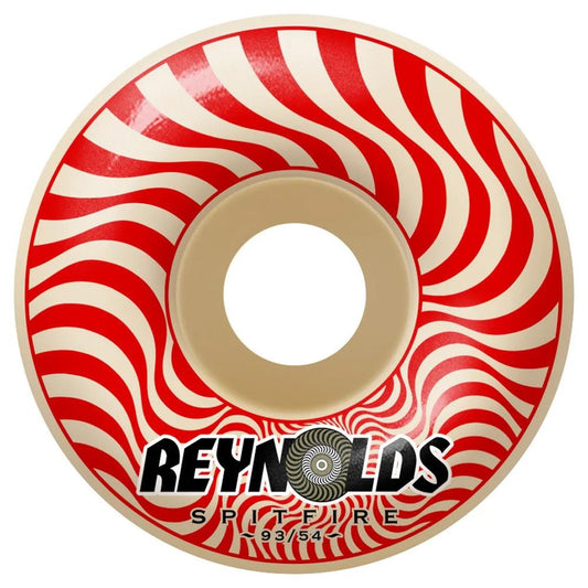 Spitfire Formula Four Skateboard Wheels Reynolds Classics Red 54mm 93Du