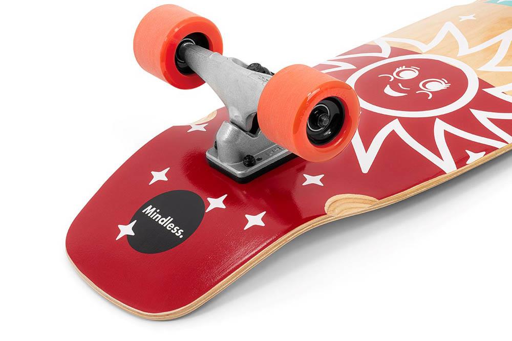 Mindless Soul Surf Skate Complete Skateboard Red 29.5 x 9.75''