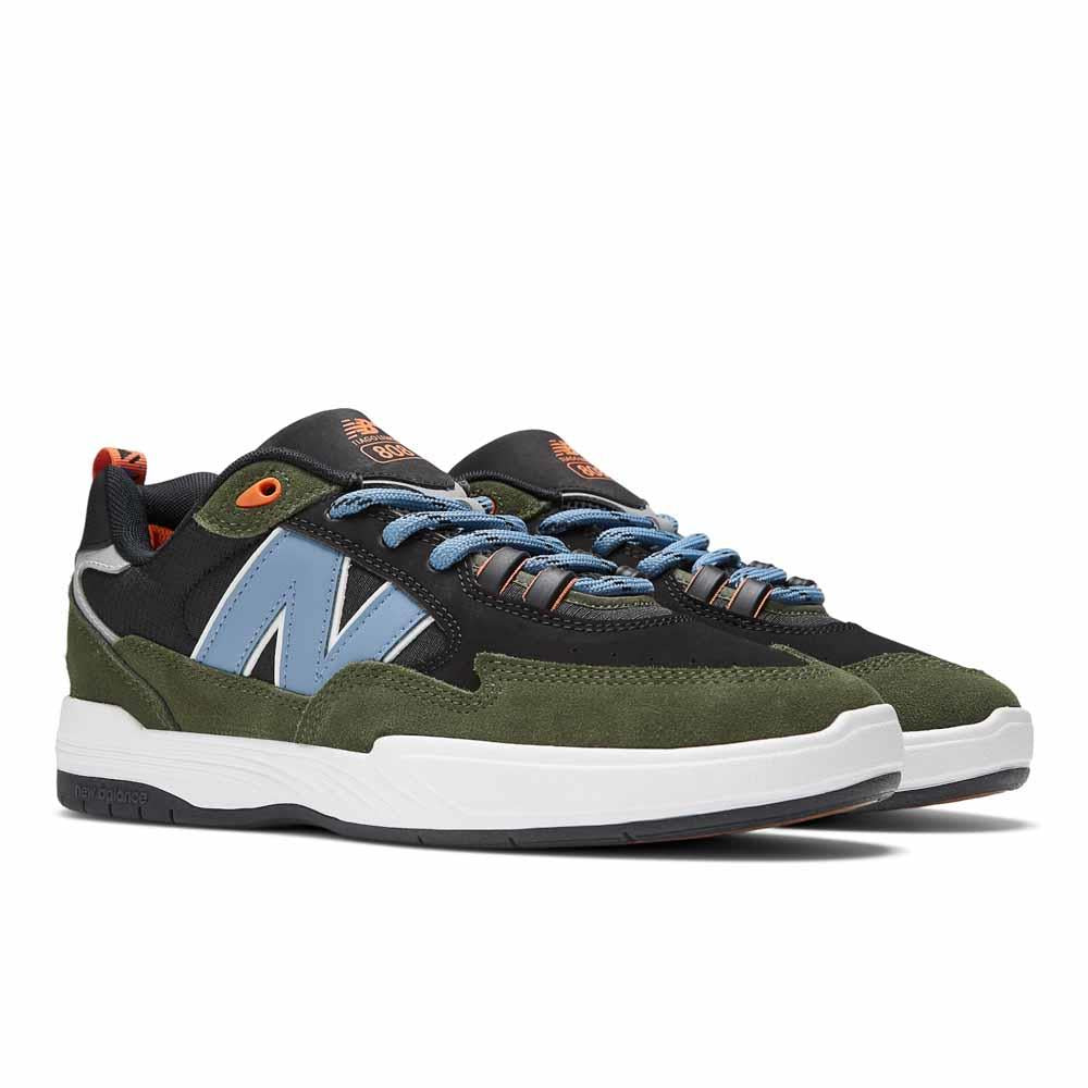 New Balance Numeric 808 Tiago Lemos Suede Forest Black Skate Shoe