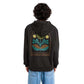 RVCA Iris Pullover Hooded Sweatshirt Washed Black