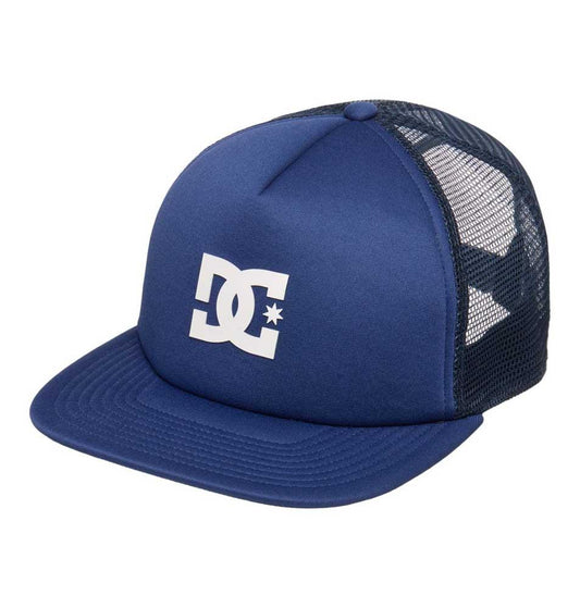 DC Gas Station Trucker Cap Estate Blue