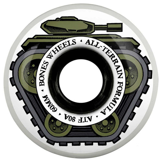 BONES ATF All Tank Skateboard Wheels 60mm 80A