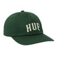 HUF Arch 6 Panel CV Snapback Forest Green