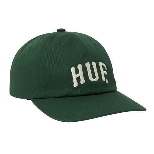 HUF Arch 6 Panel CV Snapback Forest Green