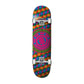 Element Factory Complete Skateboard Geometric Pink Green 7.5"