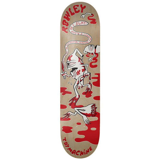 Toy Machine Geoff Rowley Slayer Skateboard Deck 8.5"