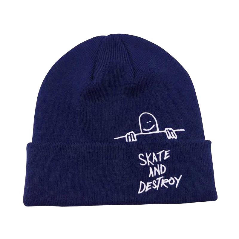 Thrasher Beanie Gonz Sad Navy One Size