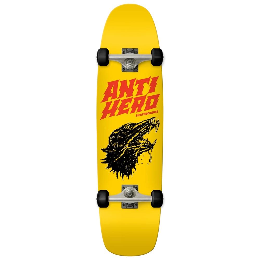 Anti Hero Hellhounds Factory Complete Skateboard Sardine Yellow 8.36"
