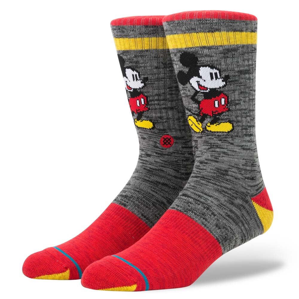 Stance Socks Vintage Disney Mickey Black Large